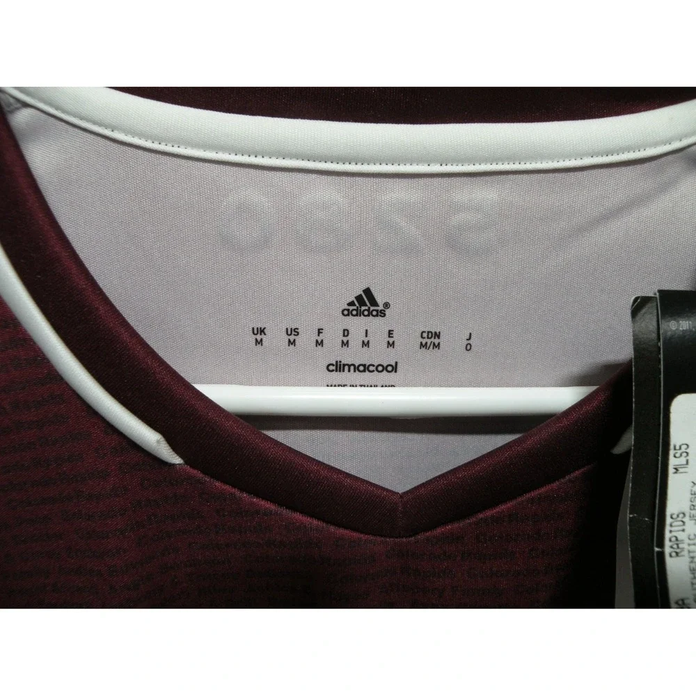 adidas Colorado Rapids Mls Soccer Jersey Mens M Autographed Signed 5280 NWT